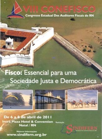 Imagem da notícia INSCRIÇÕES DO VIII CONEFISCO VÃO ATÉ O DIA 23 DE MARÇO